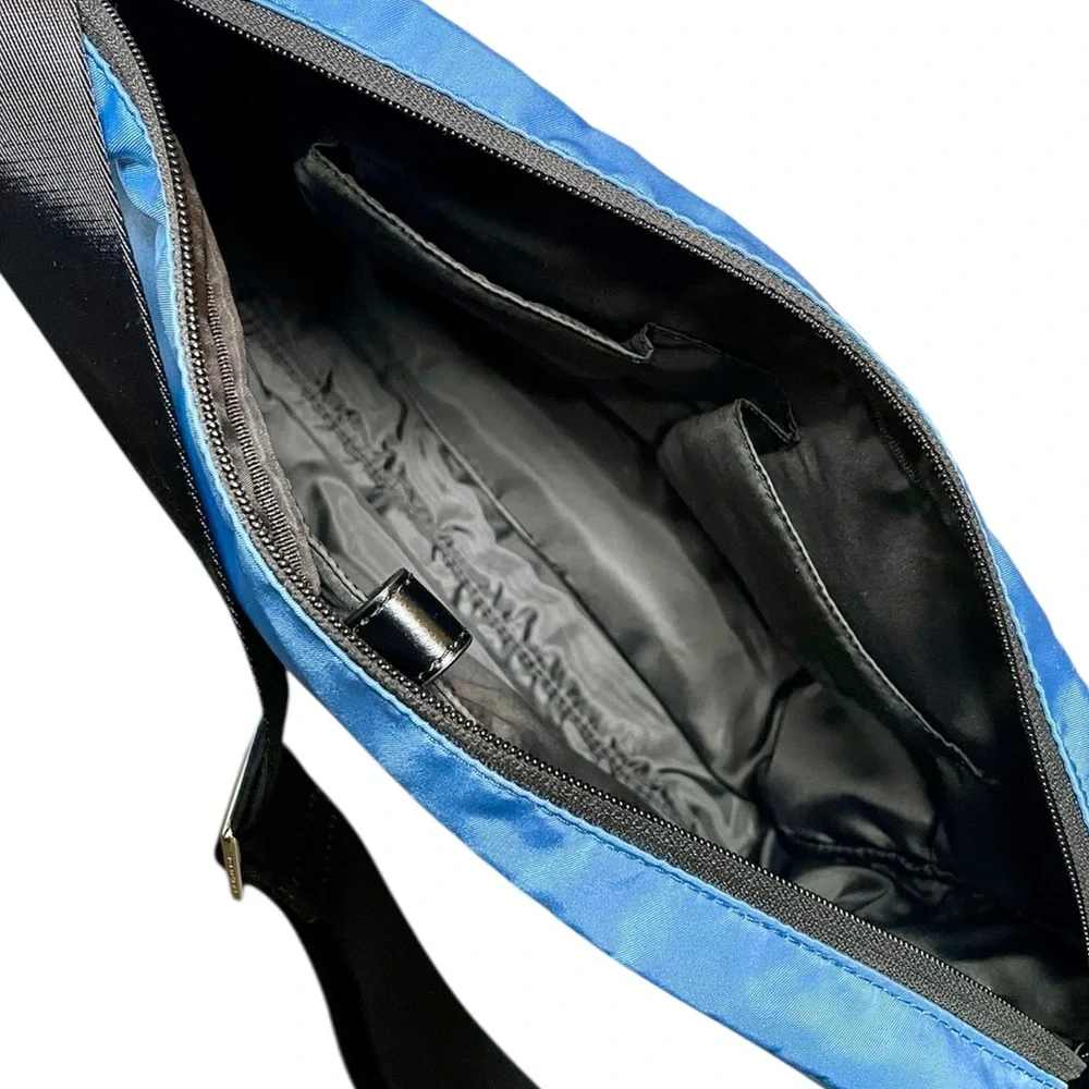 Michael Kors Kent Lg Padded Men’s Messenger Bag - Federal Blue $198 New w/ Tags
